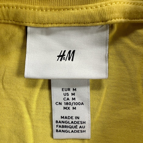 H&M Sun Rays Beams Of Sunlight Men’s Medium T Shirt - Picture 3 of 6